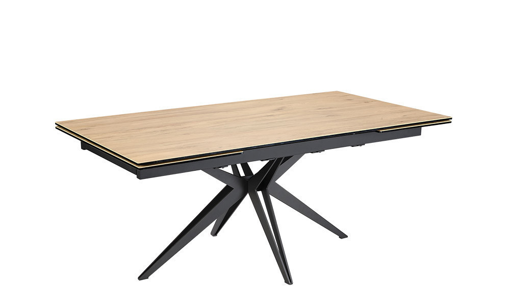 Primevère - Table de séjour extensible pieds en épingle 